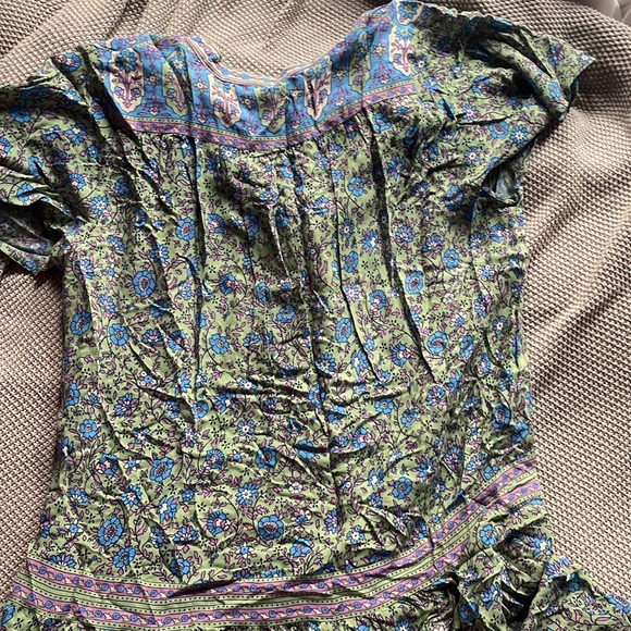 Spell Jasmine button front flutter dress - Picture 6 of 7